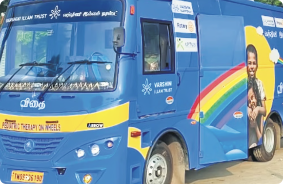 Pediatric Therapy on Wheels bus